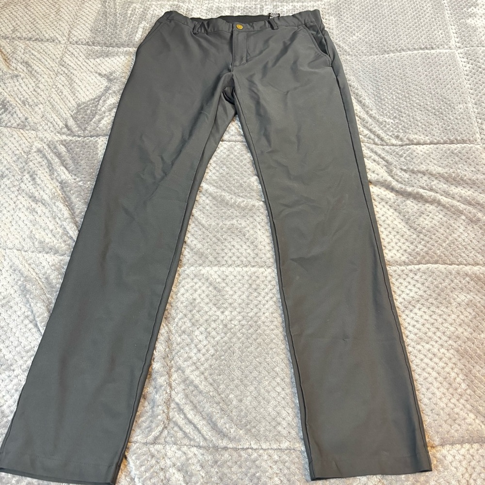Greg Norman Collection Black Golf Pants